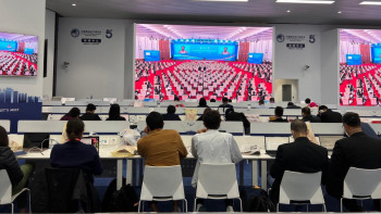 Фотография к новости: Шанхайда Қытай халықаралық импорт көрмесі ашылды