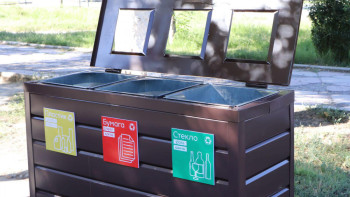 Фотография к новости: Көкшетауда қоқыс контейнерлері жаңартылады