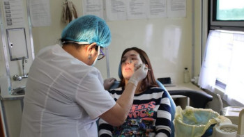 Фотография к новости: Медициналық пойыз 80 мыңнан астам қазақстандыққа көмек көрсетті