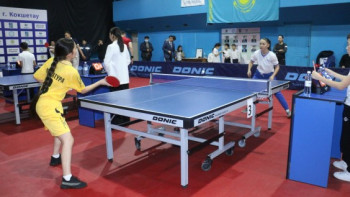 Фотография к новости: Ақмолалық полицейлер үстел теннисінің жеңімпазы атанды