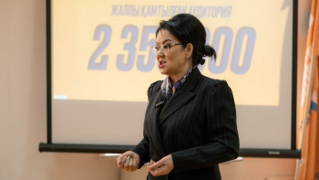 Фотография к новости: Салтанат Тұрсынбекованың Шымкенттегі сайлау штабы қалай жұмыс істейді?