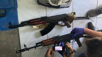 Фотография к новости: Шымкентте үйлену тойында 2 автомат тәркіленді