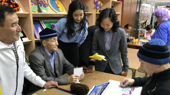 Фотография к новости: Қарттар үйі: «Үй тар болып, осында келдім»