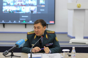 Фотография к новости: Төтенше жағдайлар вице-министрі Абай облысында жүр