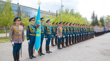 Фотография к новости: Отан алдындағы борыш. Әскери қызметтегі арландар