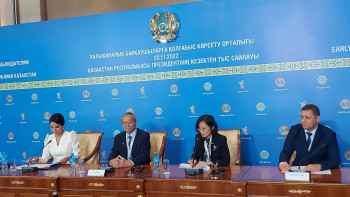 Фотография к новости: Сайлау жоғары деңгейде ұйымдастырылған – ШЫҰ бас хатшысы