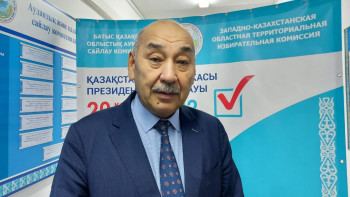 Фотография к новости: БҚО-да 505 сайлау учаскесі жұмыс істеп жатыр