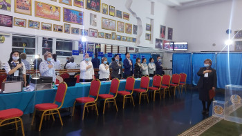 Фотография к новости: Президент сайлауы. Елордалықтар дауыс беріп жатыр