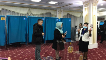 Фотография к новости: Сайлауға әрдайым ерте келемін – сайлаушы