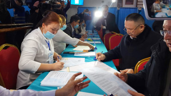 Фотография к новости: Сайлаудан соң елді үлкен өзгерістер күтіп тұр – кандидат Әуесбаев дауыс берді