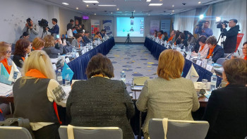 Фотография к новости: Елордада тұрмыстық зорлық-зомбылыққа қарсы жиын өтіп жатыр