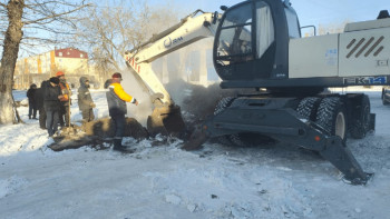 Фотография к новости: Рудныйда жылу құбыры жарылды