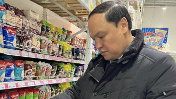 Фотография к новости: Тапшылық болмайды. Қарашөкеев күріш тақырыбының нүктесін қойды