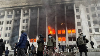 Фотография к новости: Қаңтар оқиғасы: 8 өңірде бүлінген нысандарды жөндеуге қанша теңге бөлінді