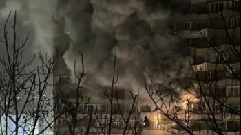 Фотография к новости: Қарағандыдағы ТЖ: Жарылыс болған кезде ер адам балконнан секірген