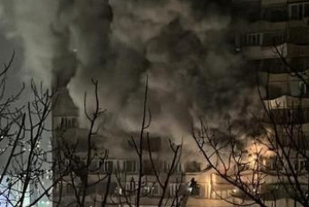 Фотография к новости: Қарағандыдағы ТЖ: Жарылыс болған кезде ер адам балконнан секірген