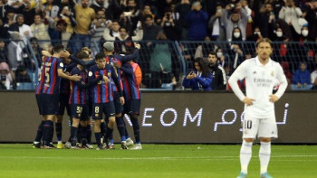 Фотография к новости: Суперкубок үшін матчта «Реал» «Барселонадан» жеңіліп қалды