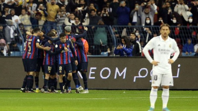 Суперкубок үшін матчта «Реал» «Барселонадан» жеңіліп қалды