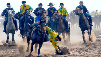 Фотография к новости: Елімізде 500 мыңнан астам адам ұлттық спортпен айналысады
