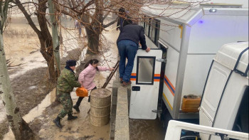 Фотография к новости: ТЖМ: Түркістан облысында жағдай тұрақты