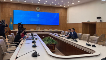 Фотография к новости: Сайлау. Жалпыұлттық социал-демократиялық партия ОСК-ға құжат тапсырды