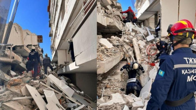 Түркиядағы зілзала. Үйінді астынан қазақстандық әйелдің мәйіті табылды