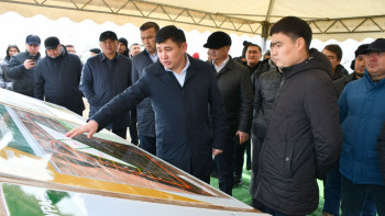 Фотография к новости: Кешеннің қазығы қағылды 