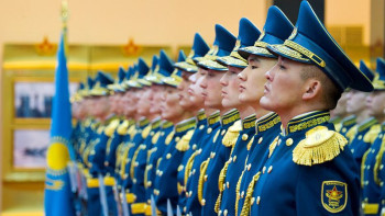 Фотография к новости: ҰБТ-дан 50 балл жинағандар әскери оқу орнына түсе алады