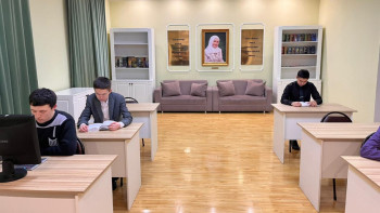 Фотография к новости: Мақсатымыз – жағдайы төмен студенттерге қолдау көрсету