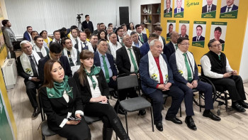 Фотография к новости: «Ауыл» партиясының сайлауалды штабы өз жұмысын бастады