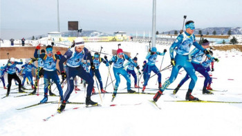 Фотография к новости: Биатлоннан әлем чемпионаты өтеді