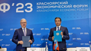 Фотография к новости: Красноярск өлкесімен алыс-беріс артады