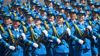 Фотография к новости: Әскер әйел адамға екі есе ауыртпашылықты жүктейді - сержант Ұлпан