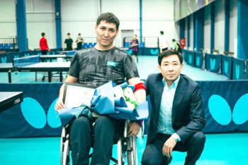 Фотография к новости: Өскемендік паралимпиадашы Мысырдан қола медальмен оралды