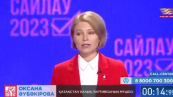 Фотография к новости: Қазақтың келіні Оксана қазақстандықтарға үндеу жасады