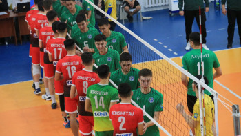 Фотография к новости: Волейболдан  Қазақстан чемпионатының ойындары өтіп жатыр