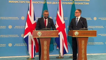 Фотография к новости: Ұлыбритания Сыртқы істер министрі Джеймс Клеверли елордада