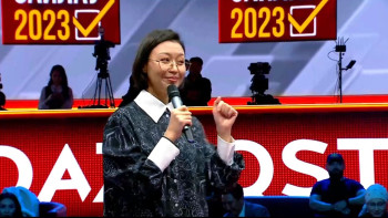 Фотография к новости: Зүлфия Сүлейменова: Экологиялық мәдениет қалыптастыру өз қолымызда