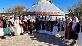 Фотография к новости: Сырда сайлау күні этноауыл құрылды