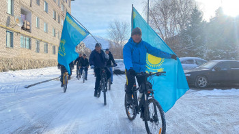 Фотография к новости: Сайлау-2023: Жетісудағы велосипедшілер шеруі