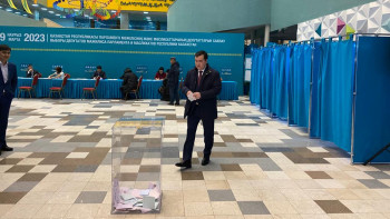 Фотография к новости: Сайлау ерекше өтіп жатыр – Жеңіс Қасымбек