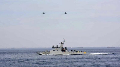 Жауынгерлік корабльдер Каспий теңізінде оқу-жаттығу өткізді