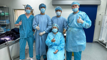 Фотография к новости: Елордалық дәрігер ТМД елдерінде алғаш рет тамырға бірегей ота жасады