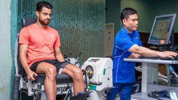 Фотография к новости: Спортшылар шетелге бармай-ақ терең диагностикадан өтіп жүр