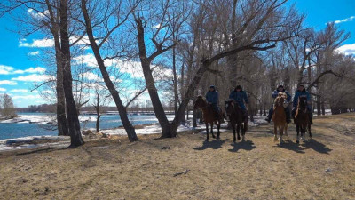 Семей көшелерін атты полиция барлайды