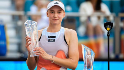 Рыбакина Майамидеги турнирден кейін мәлімдеме жасады