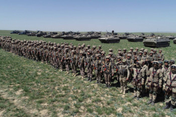 Фотография к новости: Жетісу облысында «Бекет» әскери оқу-жаттығуы өтеді