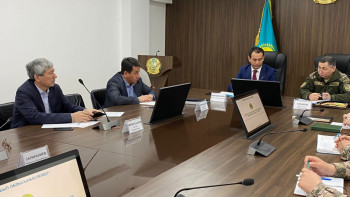 Фотография к новости: Жамбылда әскери қалашықтарды дамыту мәселелері талқыланды