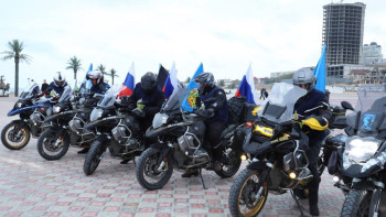 Фотография к новости: «Каспий – достық теңізі» мотошеруі Маңғыстауға жетті