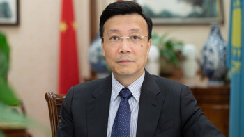 Фотография к новости: Қытай елшісі ШҰАА делегациясының Қазақстанға сапары туралы: Дамуға мүмкіндік береді